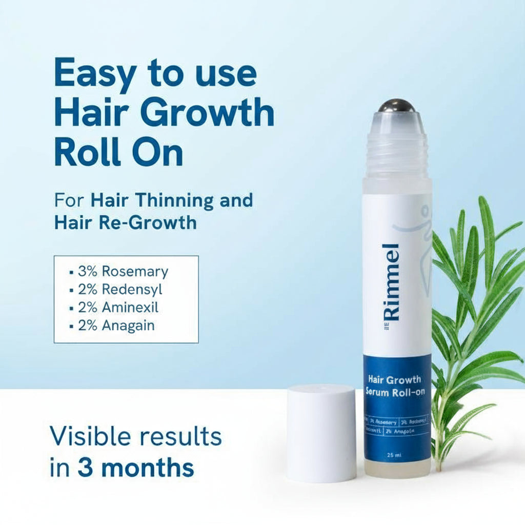 Hair Growth Roller - Scalp Regrowth Device - Hair Thinning Treatment